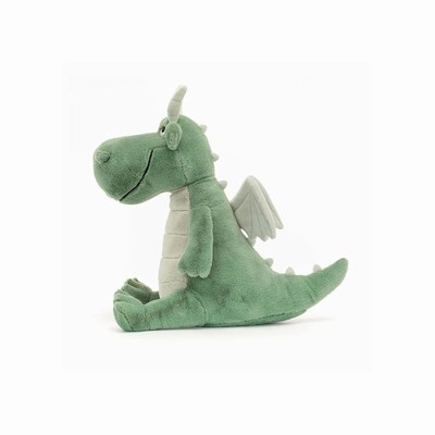 Jellycat Adon Dragon Australia | 493701ETZ